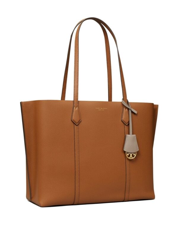 Tory Burch leather logo-print tote bag - Image 3
