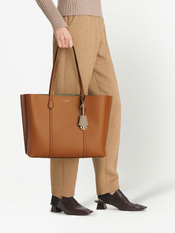 Tory Burch leather logo-print tote bag - Image 2