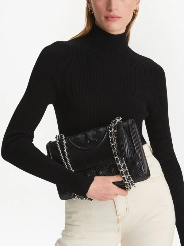 Tory Burch  logo embossed shoulder bag - Image 4