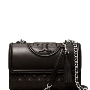 Tory Burch logo embossed shoulder bag