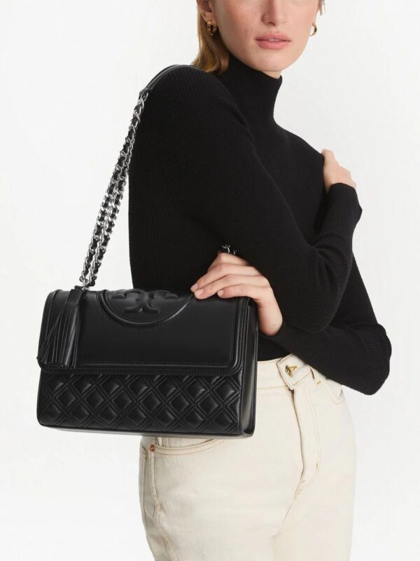 Tory Burch  logo embossed shoulder bag - Image 2