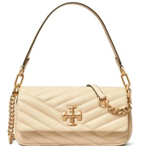 Tory Burch quilted logo-plaque shoulder bag