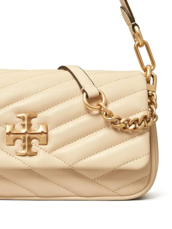 Tory Burch  quilted logo-plaque shoulder bag - Image 3