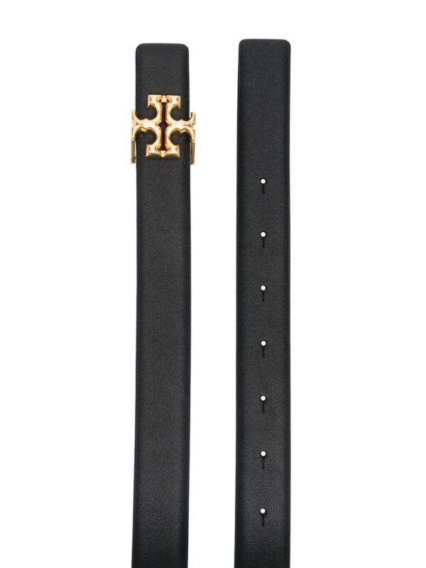 Tory Burch  logo-plaque buckle belt - Image 2