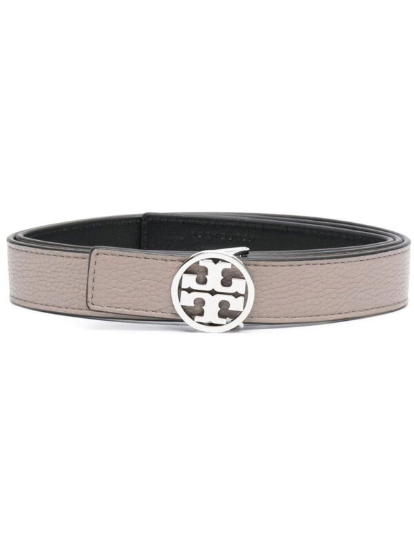 Tory Burch  logo-plaque buckle belt