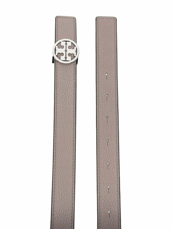 Tory Burch  logo-plaque buckle belt - Image 2