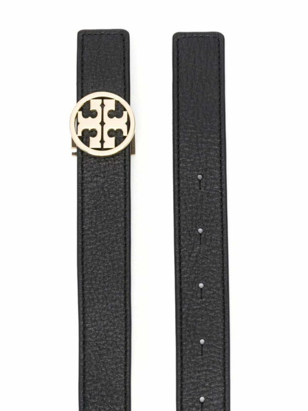 Tory Burch  logo-plaque buckle belt - Image 2