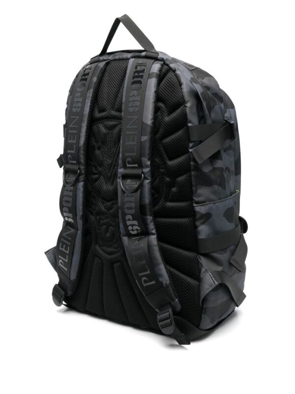 Plein Sport logo-print camouflage backpack - Image 3