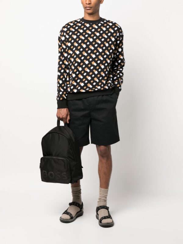 BOSS embossed logo-detail backpack - Image 2