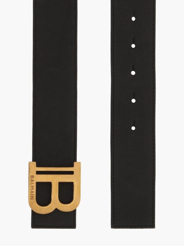 Balmain  B-logo buckle detail belt - Image 2