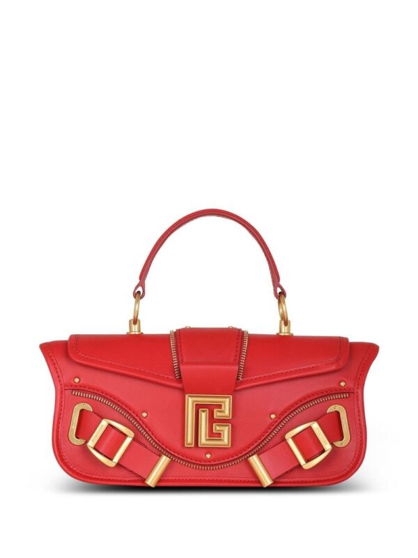 Balmain Blaze leather shoulder bag