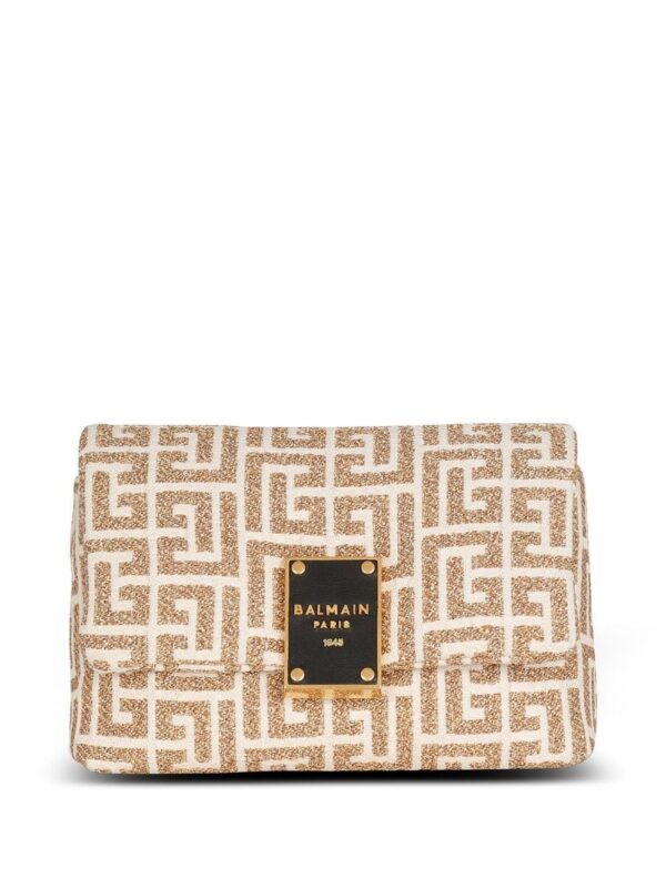 Balmain 1945 monogram shoulder bag