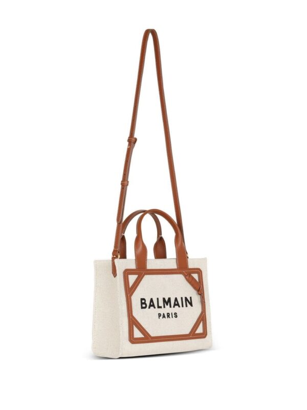 Balmain small B-Army logo tote bag - Image 4