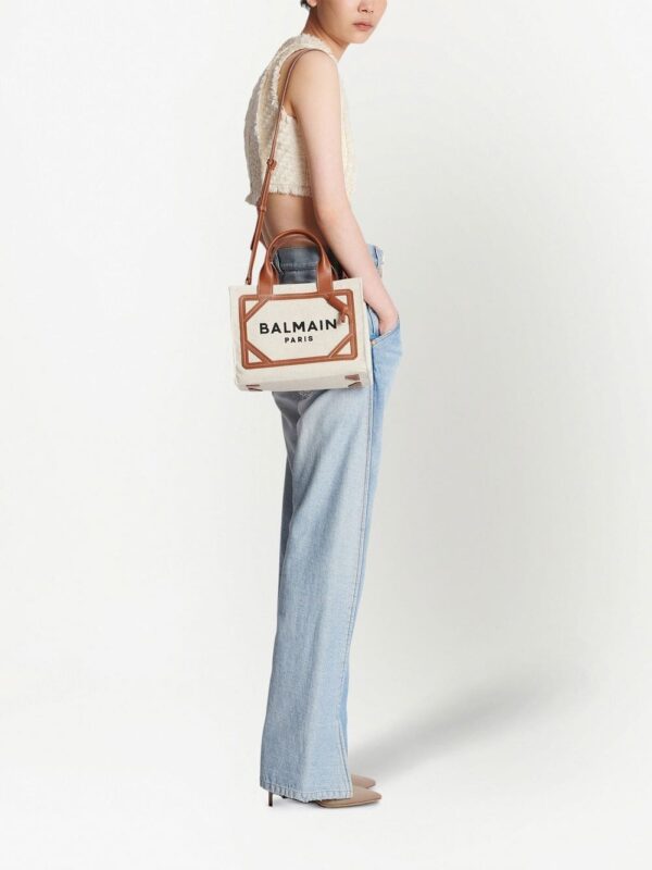 Balmain small B-Army logo tote bag - Image 2