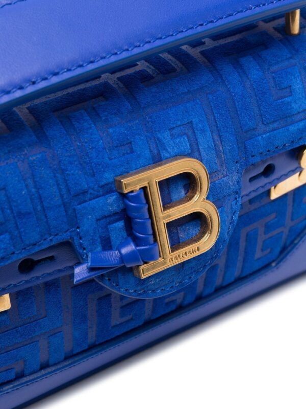 Balmain  monogram fringed shoulder bag - Image 3