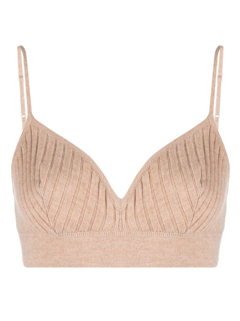 ERES ribbed knitted bralette top - Image 2