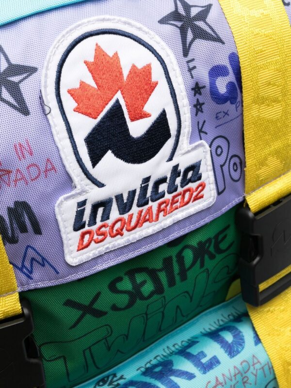 Dsquared2 Invicta Jolly colour-block backpack - Image 4
