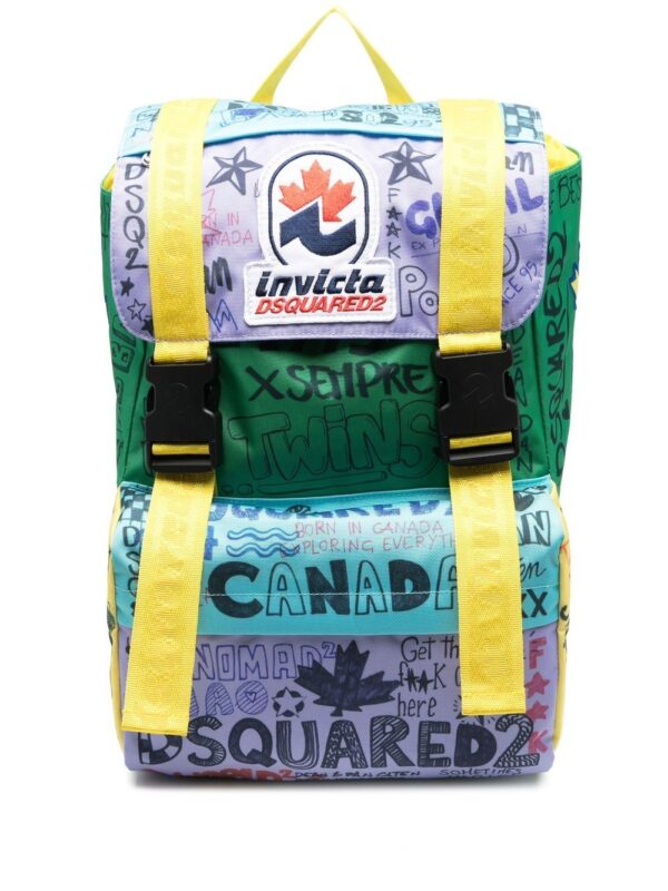 Dsquared2 Invicta Jolly colour-block backpack