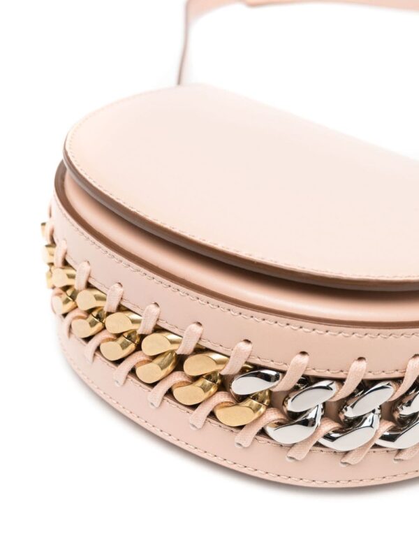 Stella McCartney small Frayme flap shoulder bag - Image 5