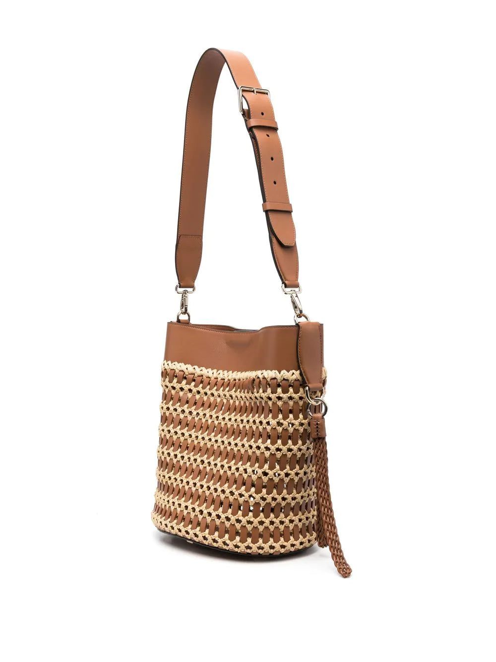 Ferragamo Trifolio raffia tote bag - Image 3