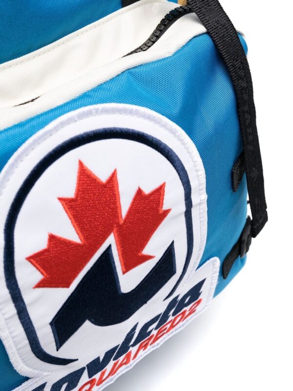 Dsquared2 patch-detail colour-block backpack - Image 4