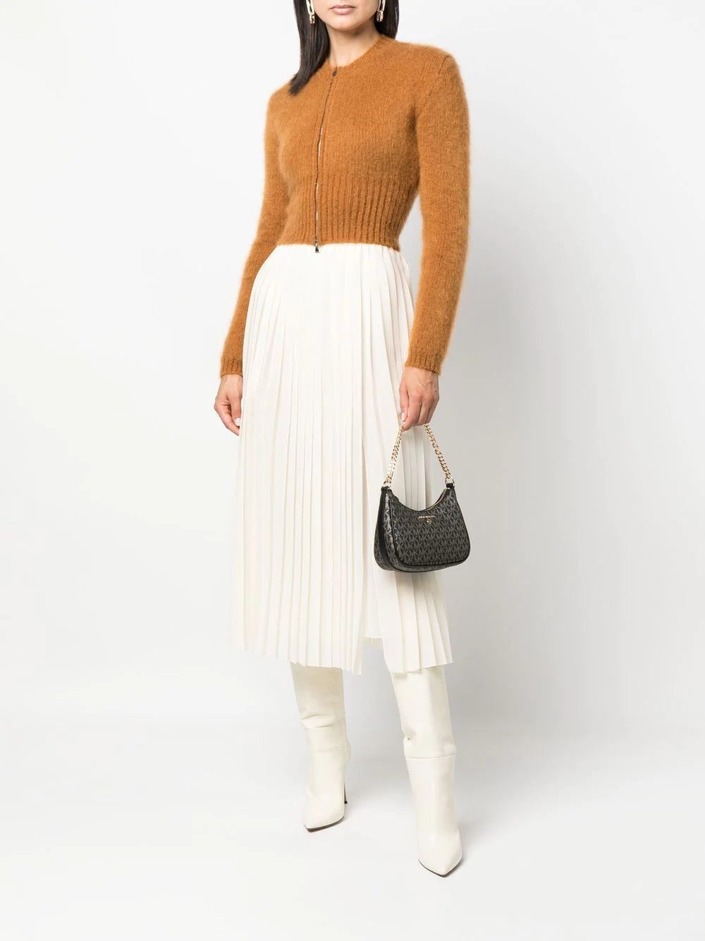 Micheal kors monogram-print clutch bag - Image 2