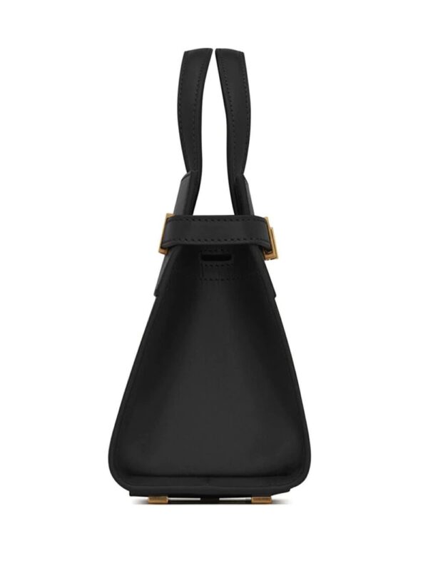 Saint Laurent  nano Manhattan raffia tote bag - Image 2