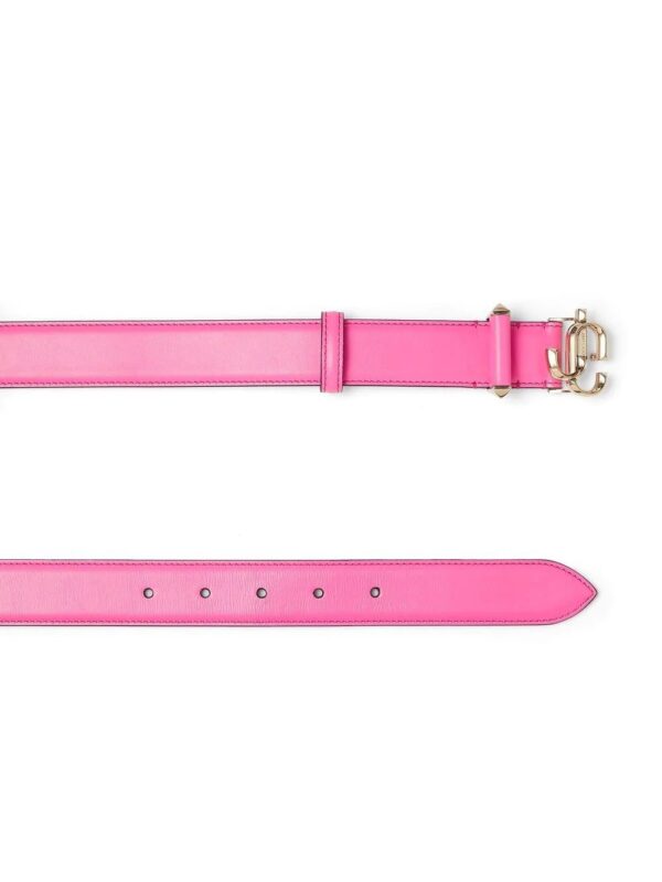 Jimmy Choo  logo-buckle leather belt - Image 2