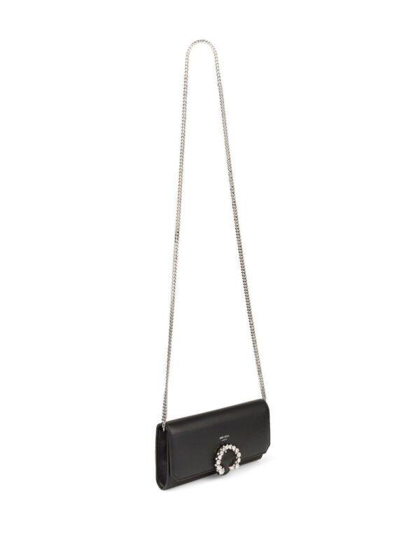 Jimmy Choo crystal-buckle clutch-bag - Image 5