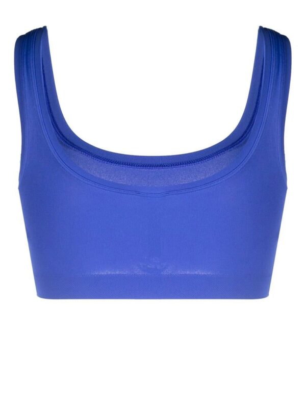 Hanro  cropped scoop-neck bra - Image 2