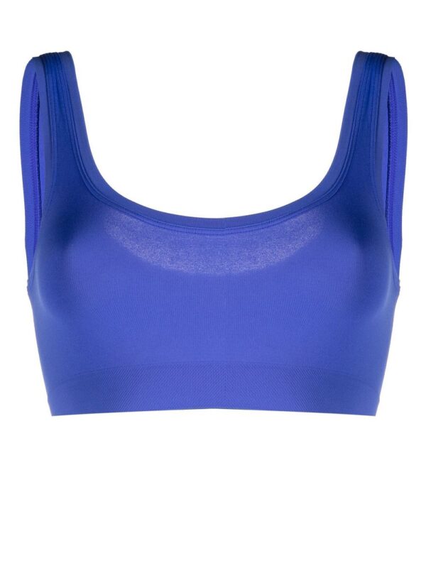 Hanro  cropped scoop-neck bra