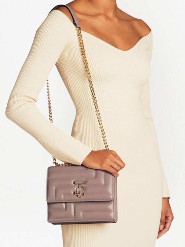 Jimmy Choo Avenue Quad quilted shoulder bag - Image 2