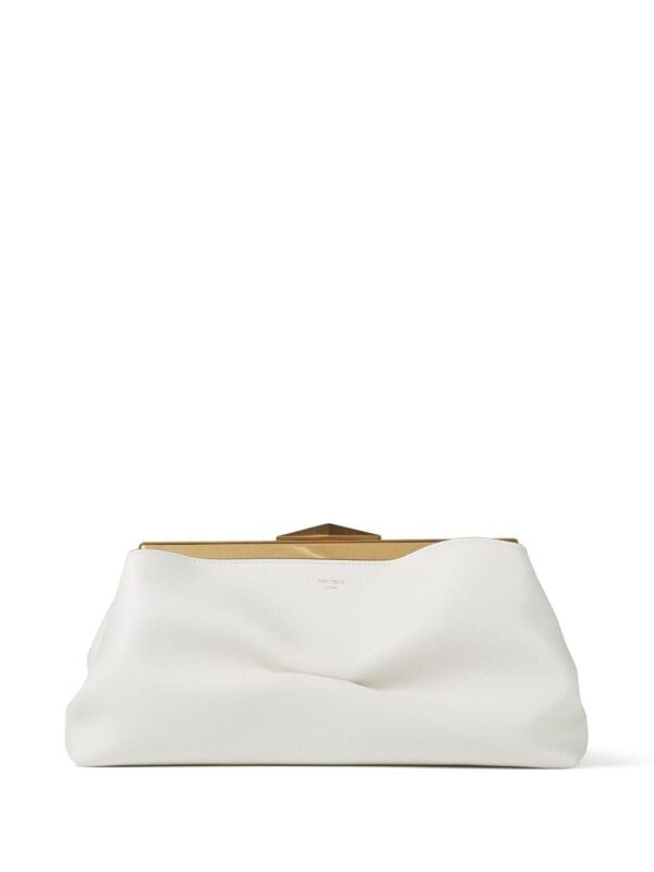Jimmy Choo diamond frame clutch bag