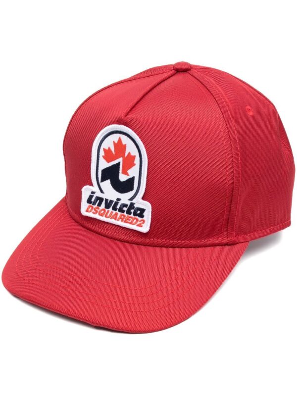 DSQUARED2 logo-patch baseball cap