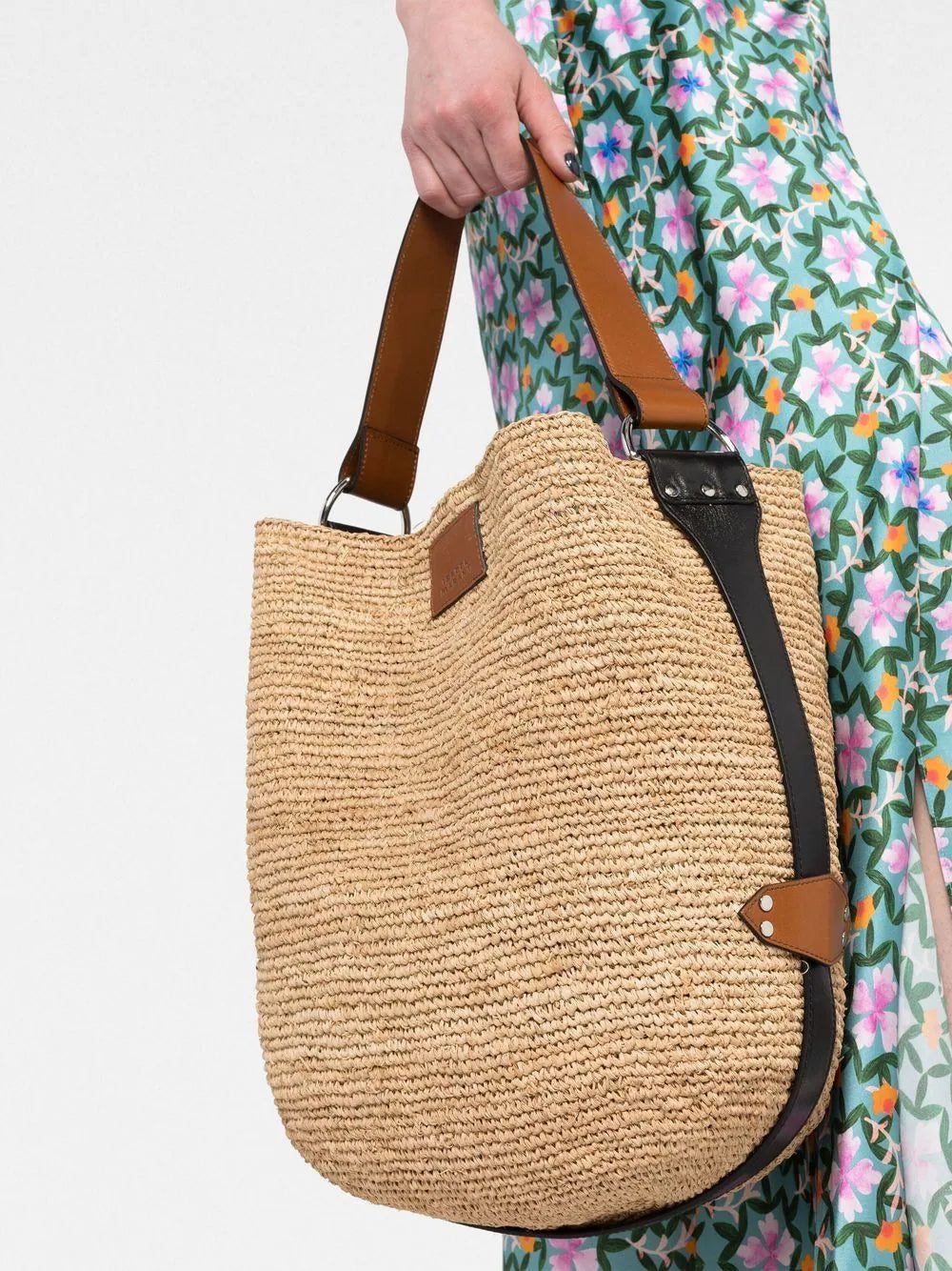 ISABEL MARANT Bayia raffia tote bag - Image 2