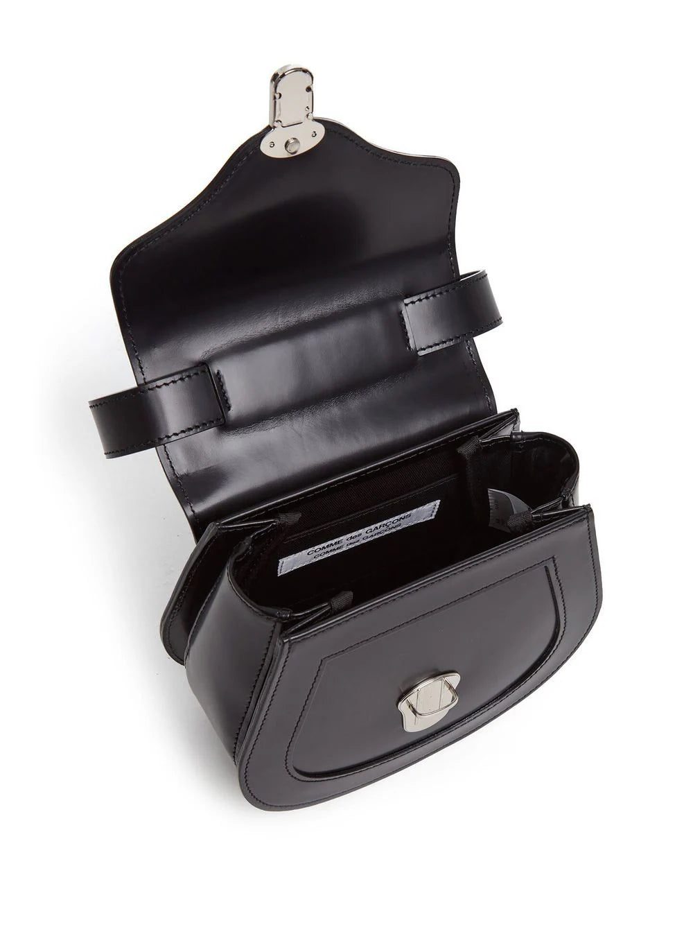 Comme Des Garçons Comme Des Garçons foldover-top mini bag - Image 4