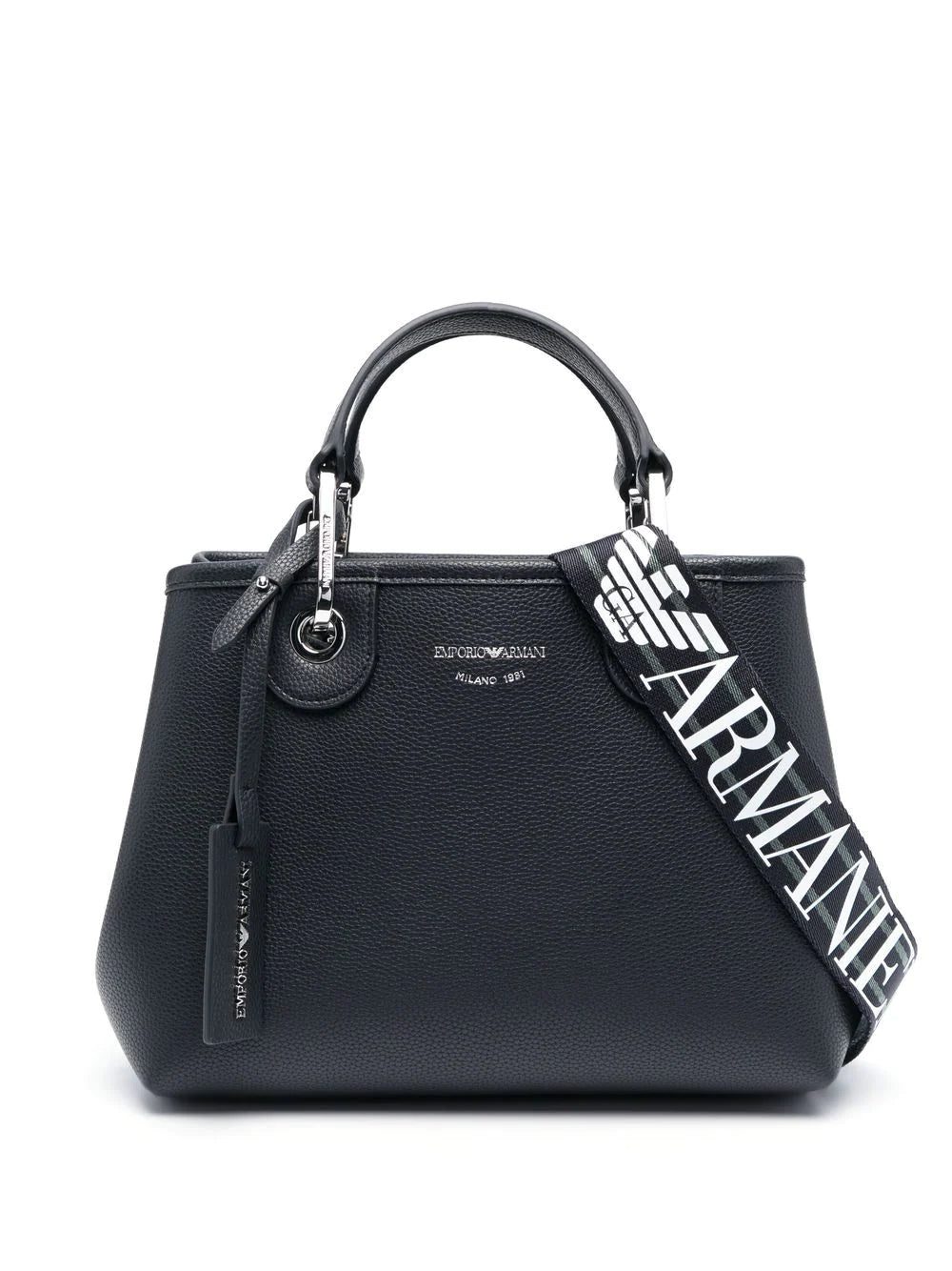 Emporio Armani logo-print tote bag