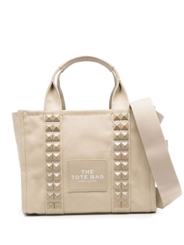 Marc Jacobs mini The Tote studded top-handle bag