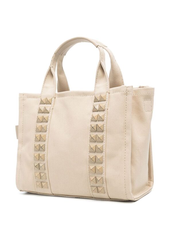 Marc Jacobs mini The Tote studded top-handle bag - Image 3