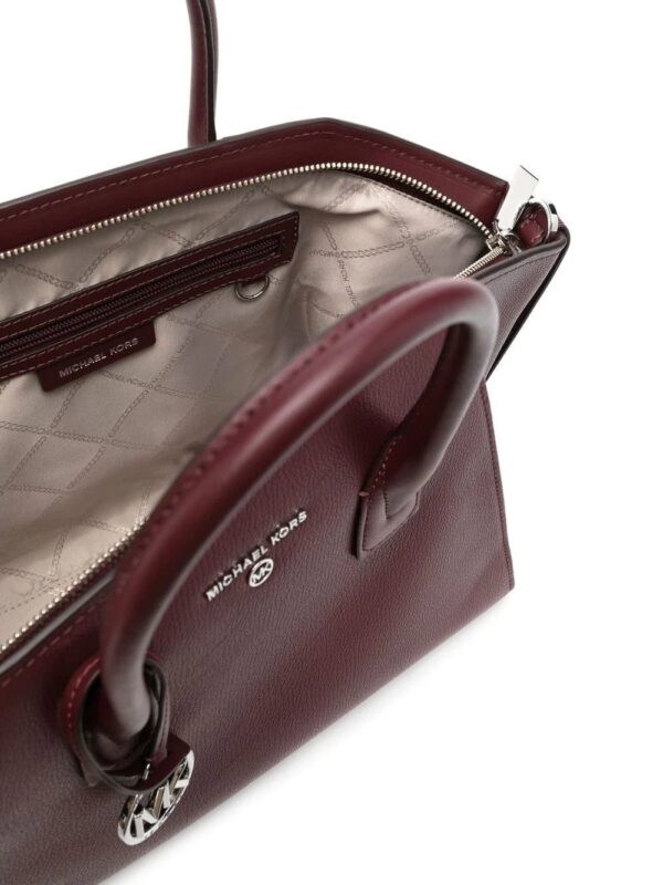 Michael Michael Kors  leather logo-embellished tote bag - Image 4