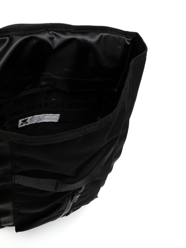 Makavelic logo-patch backpack - Image 5