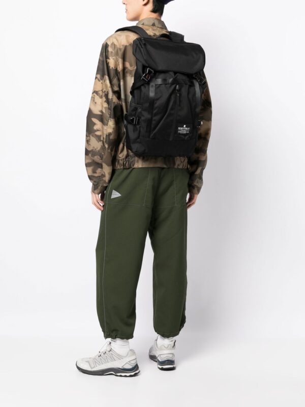 Makavelic logo-patch backpack - Image 2