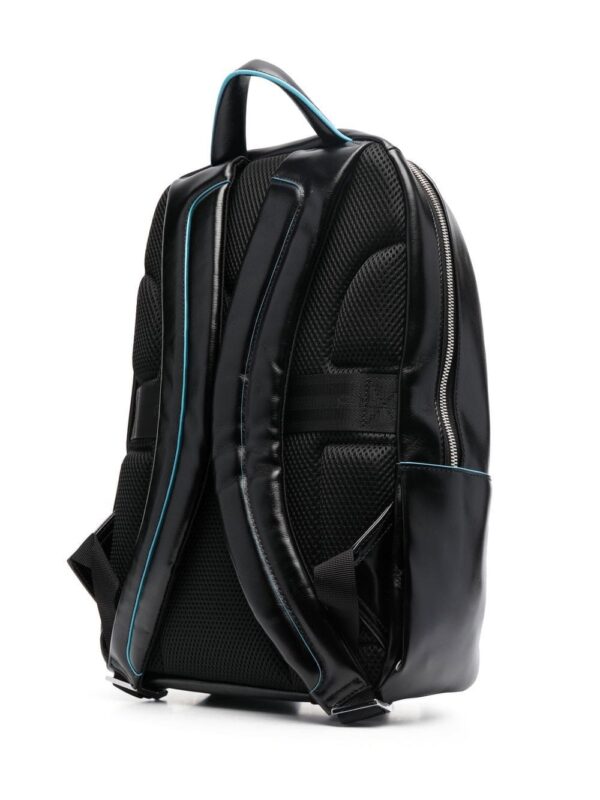 PIQUADRO calf-leather two-zip backpack - Image 3