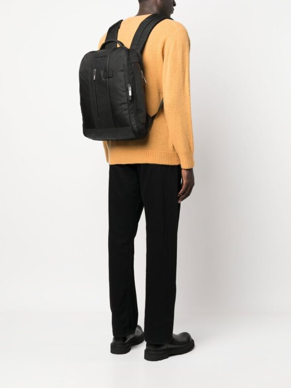 PIQUADRO logo-patch backpack - Image 2