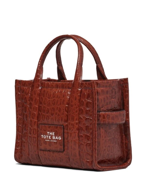 Marc Jacobs The Croc-Embossed Small Tote bag - Image 4