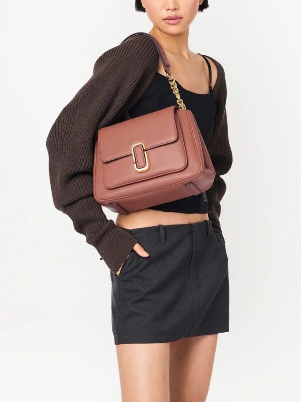 Marc Jacobs  The J Marc leather chain satchel - Image 3