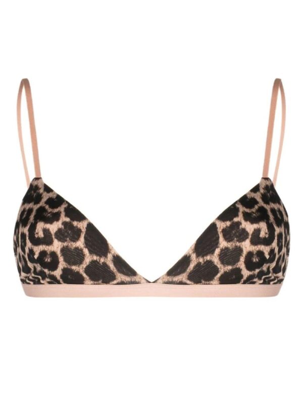 Baserange  Mississipi leopard-print bra