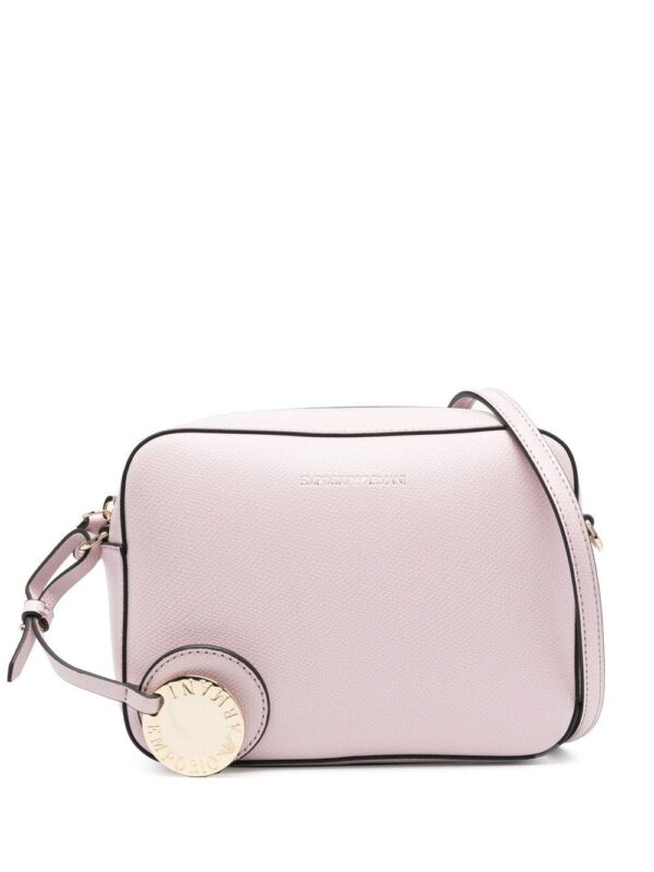 Emporio Armani logo charm crossbody bag