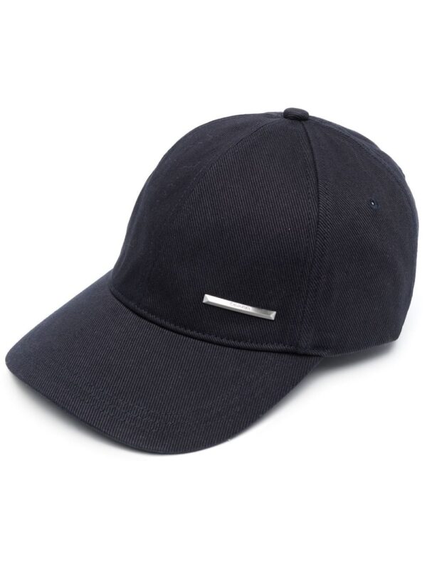 Calvin Klein logo-plaque baseball cap