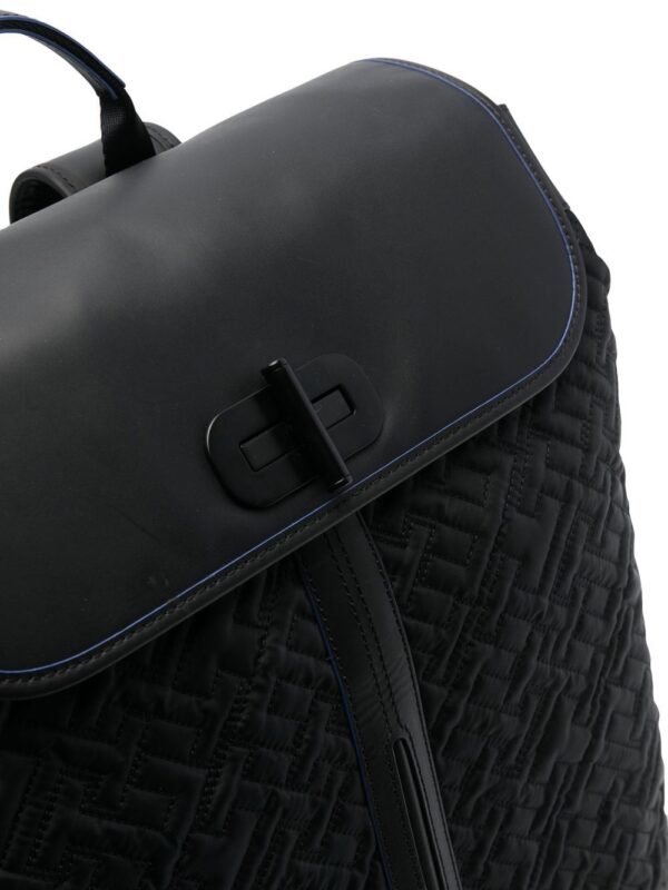 Tommy Hilfiger monogram-pattern backpack - Image 4